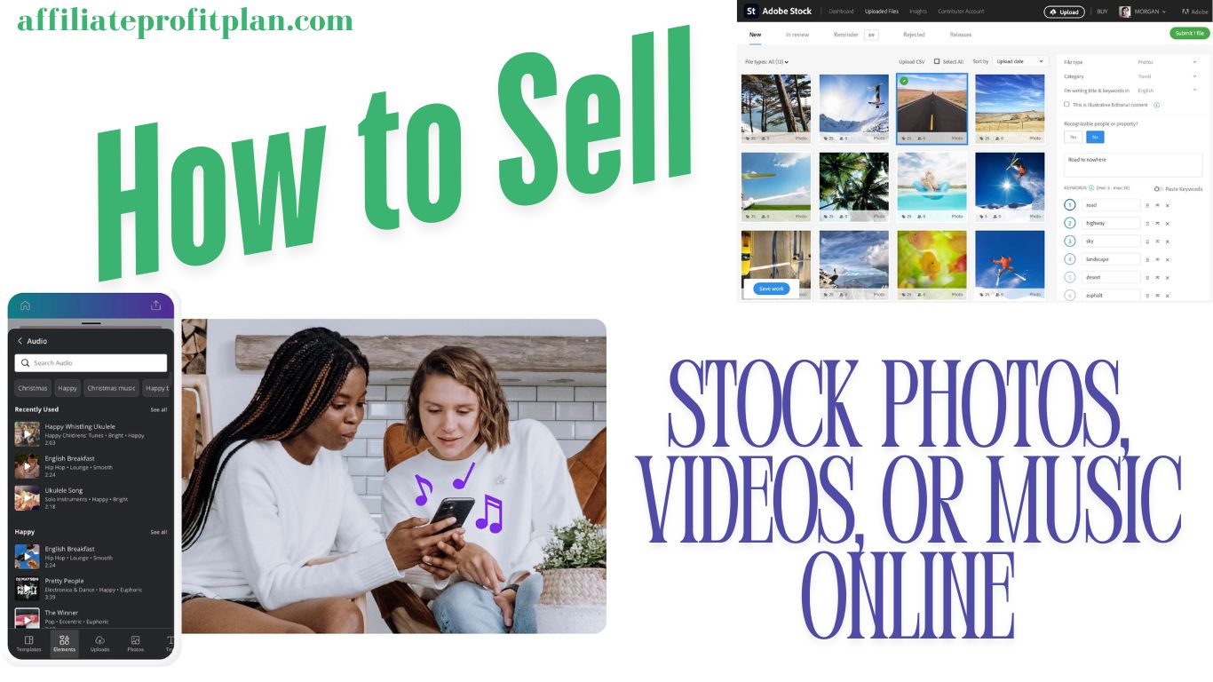 How to Sell Stock Photos, Videos, or Music Online