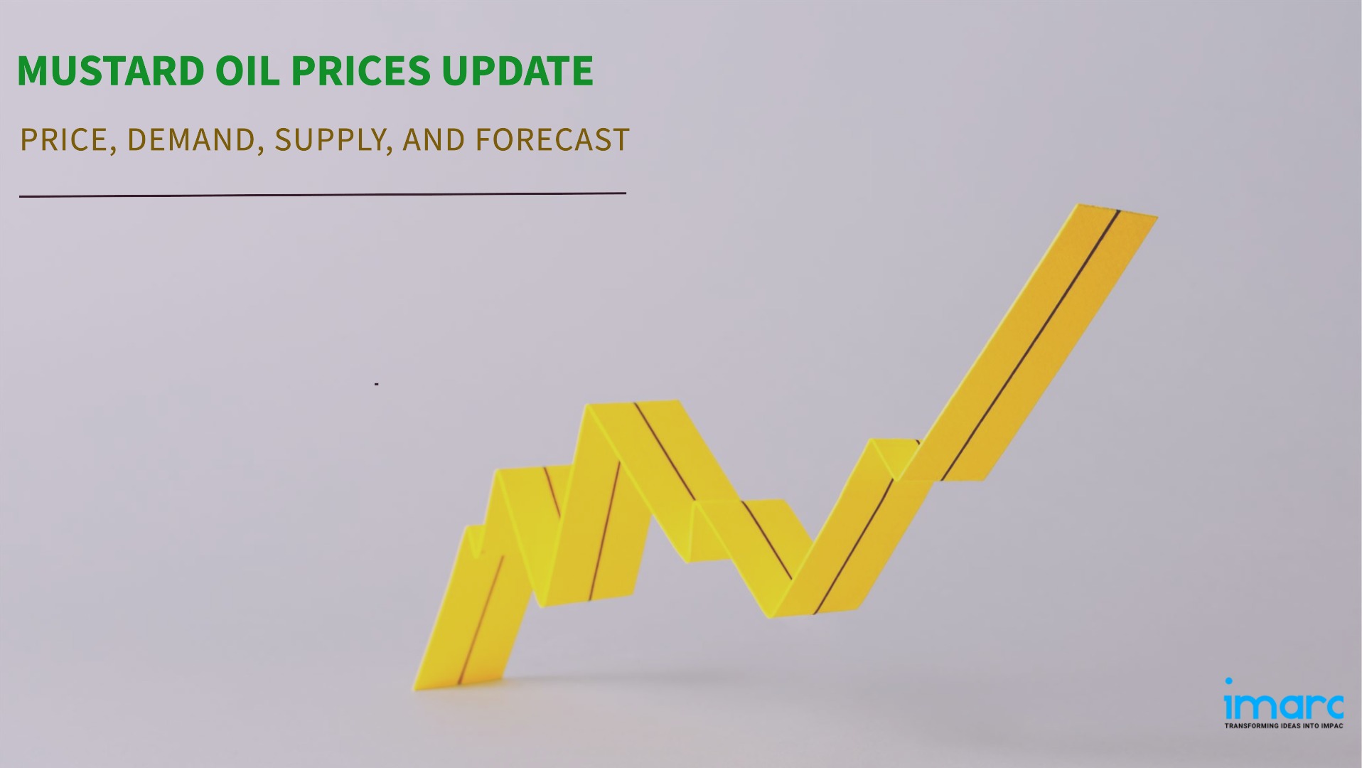 Latest Mustard Oil Price Trend, News and Forecast Data