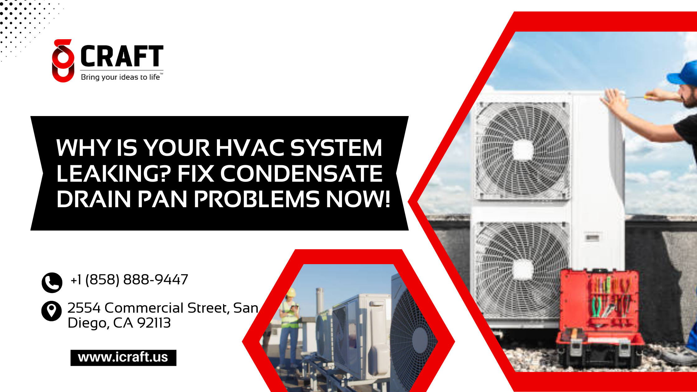 Why Is Your HVAC System Leaking? Fix Condensate Drain Pan Problems Now!