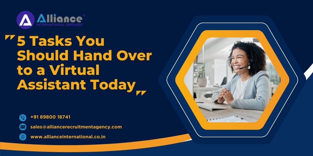 5 Tasks You Should Hand Over to a Virtual Assistant Today