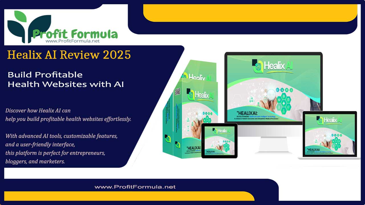 Healix AI Review 2025: Build Profitable Health Websites with AI
