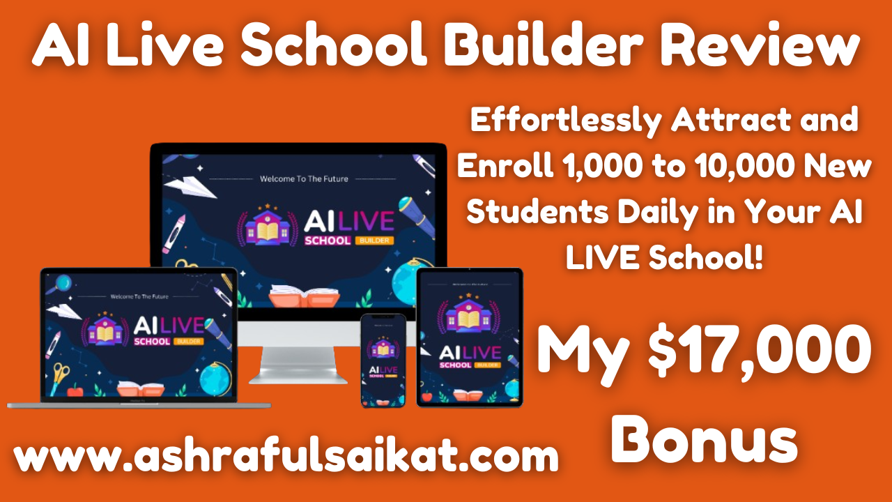 AI Live School Builder Review - Create & Launch Your Online School