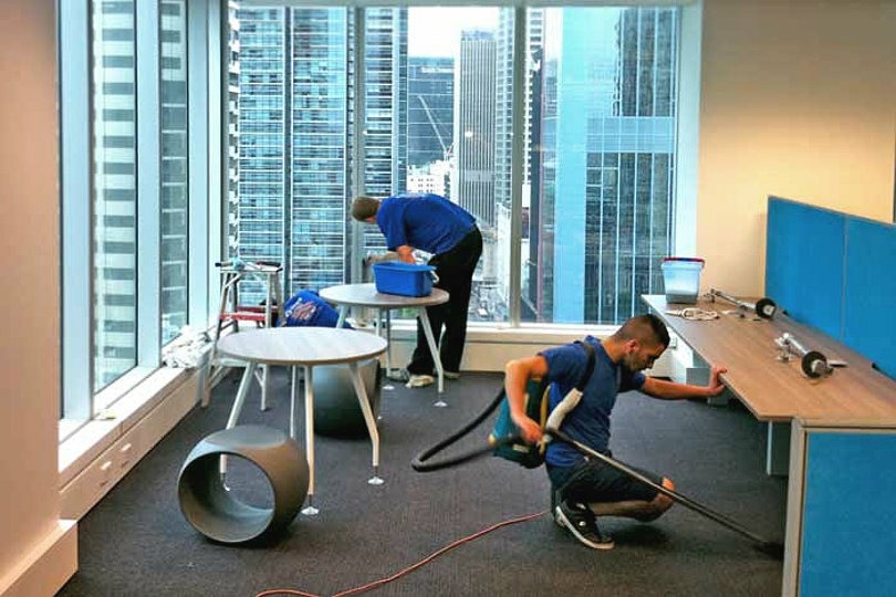 How Do Commercial Cleaners Tackle Different Types of Business Spaces?