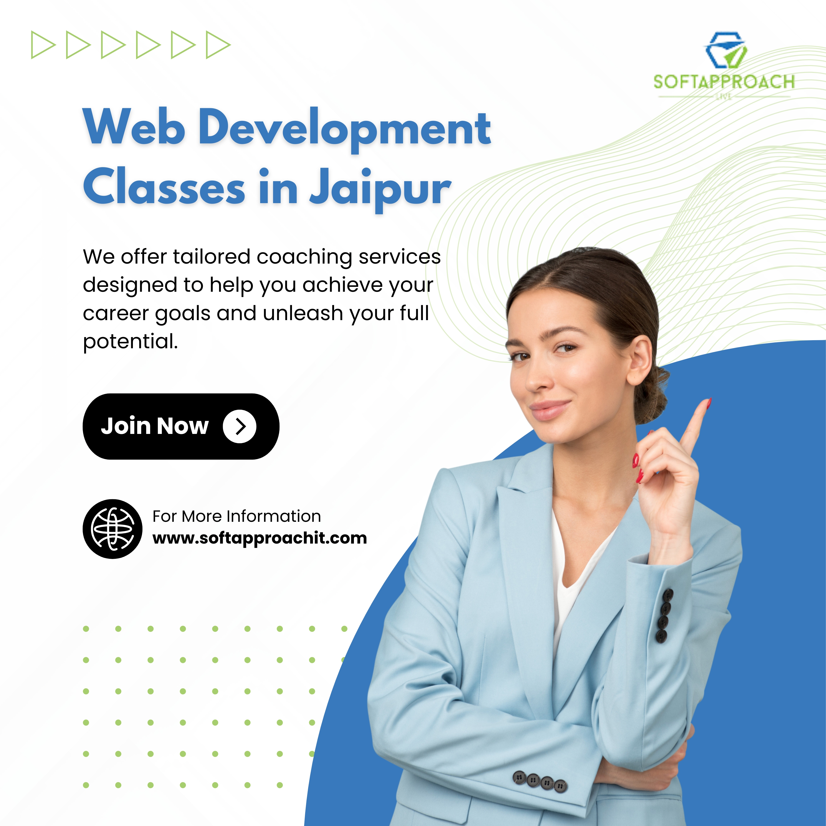 Top Web Development Classes in Jaipur: Master Frontend & Backend at Soft Approach IT