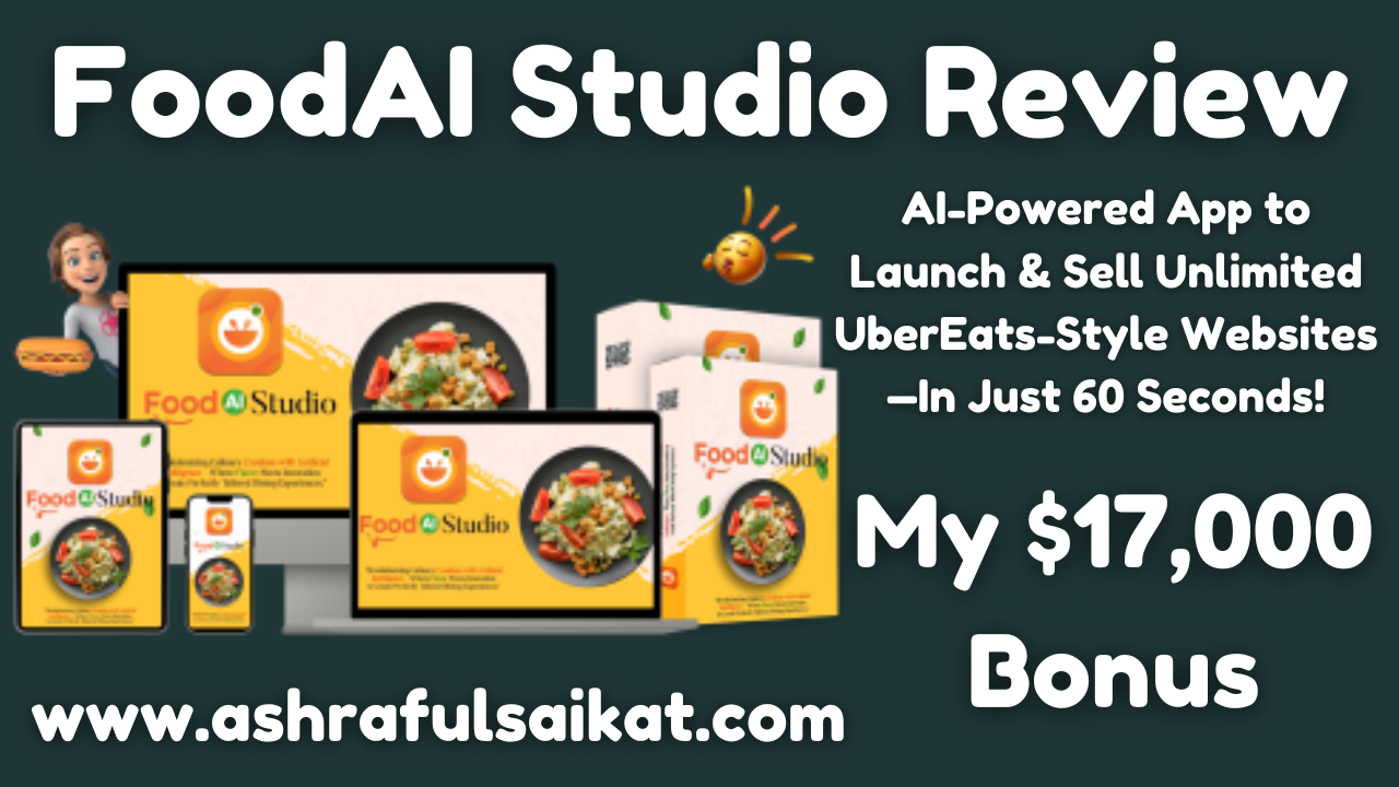 FoodAI Studio Review - UberEats-style website