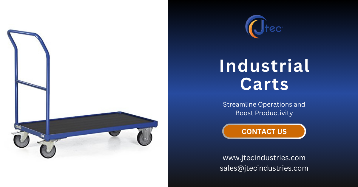 How Industrial Carts Revolutionize Workflow in Busy Operations