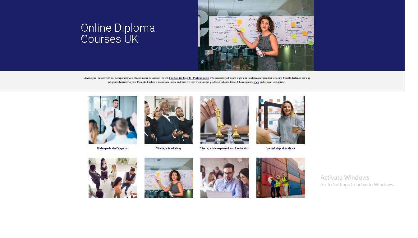 How to Enroll in a Diploma Course in the UK