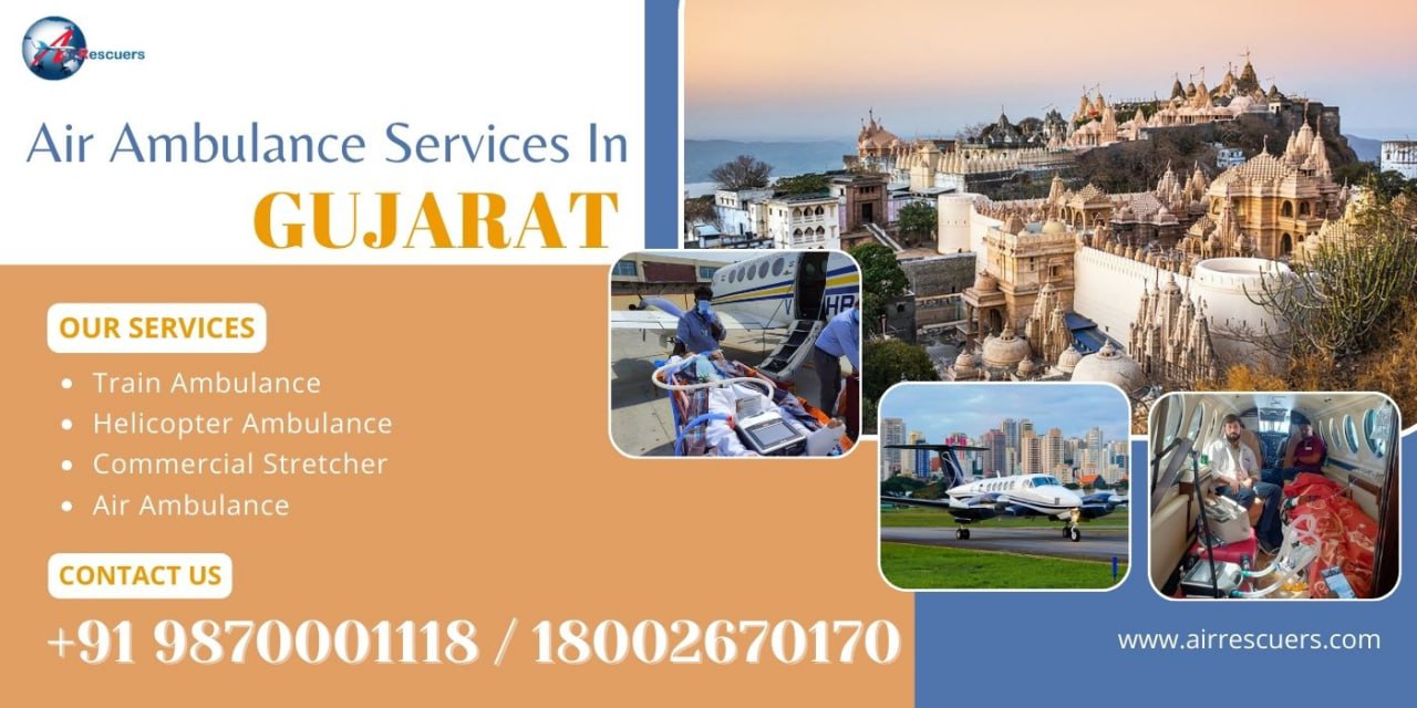 Air Ambulance Services In Gujarat
