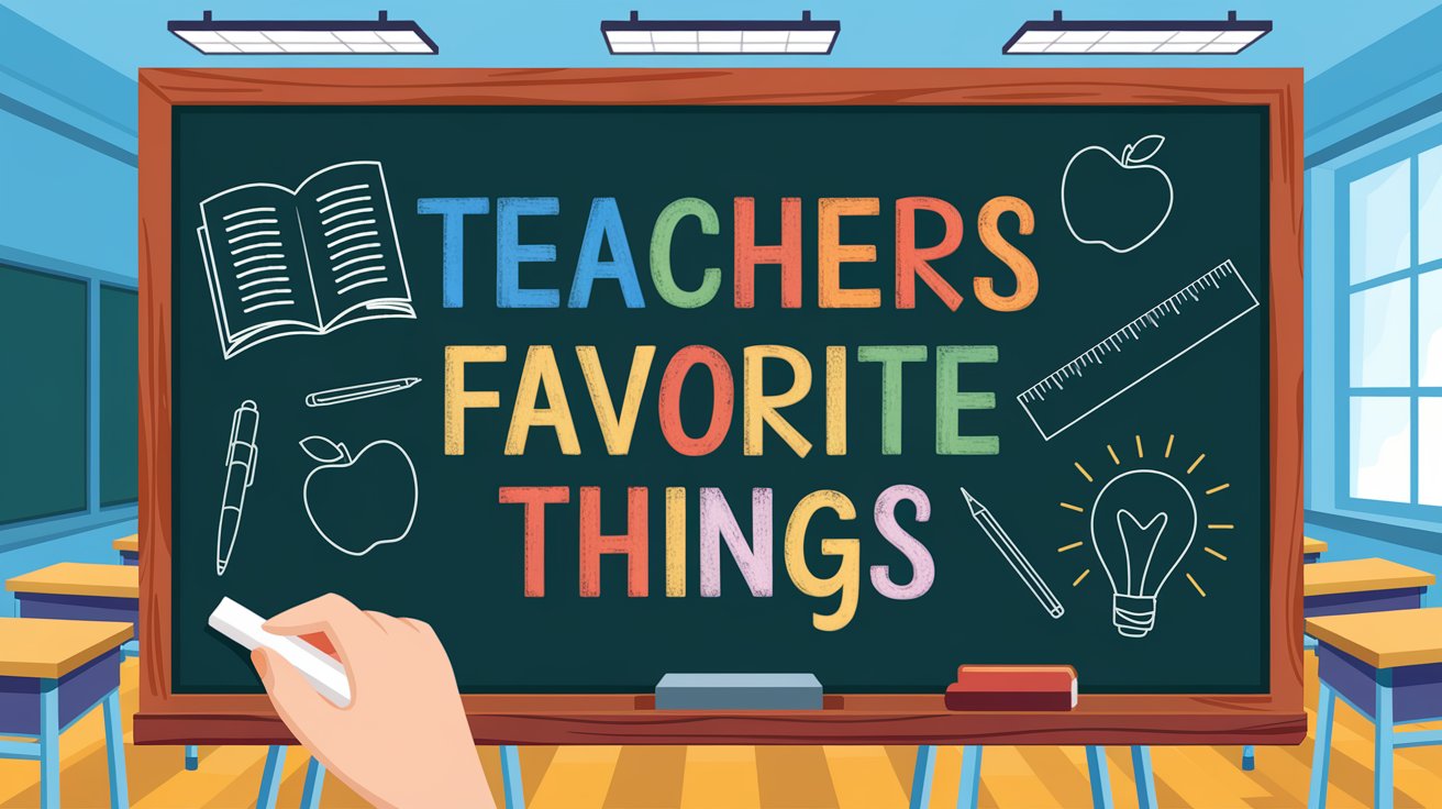 Teachers Favorite Things Free Printable