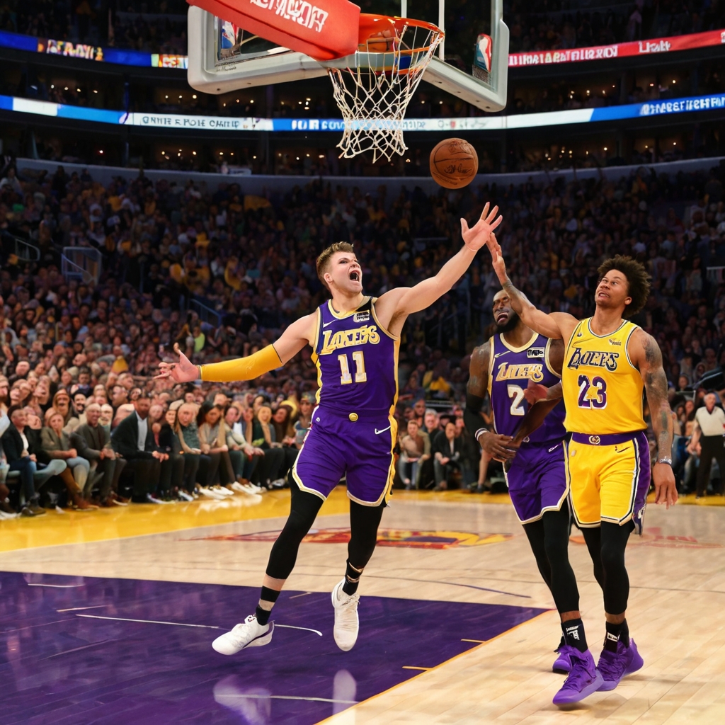 "Luka Doncic makes a stellar Lakers debut
