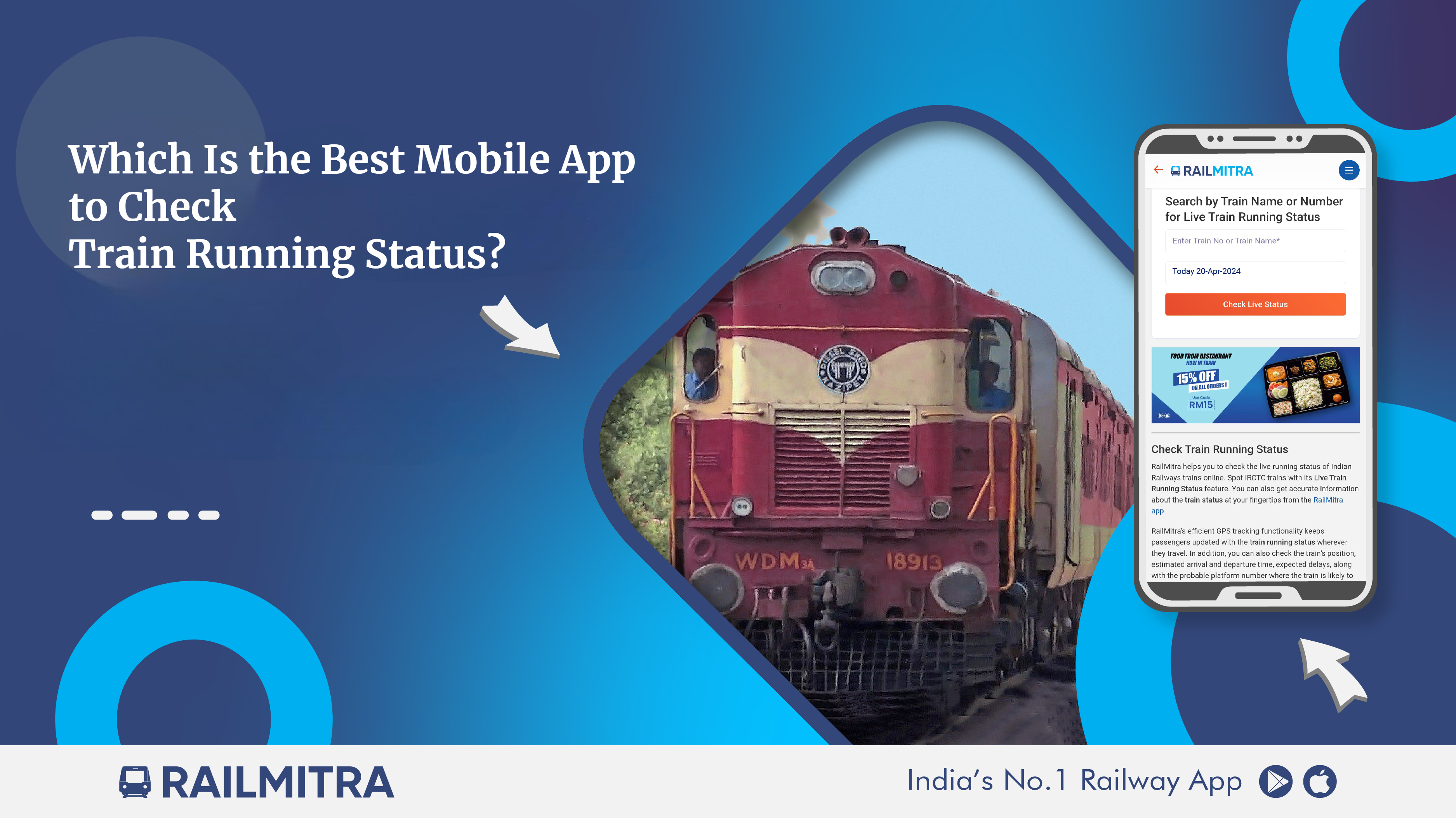 Which Is the Best Mobile App to Check Train Running Status?