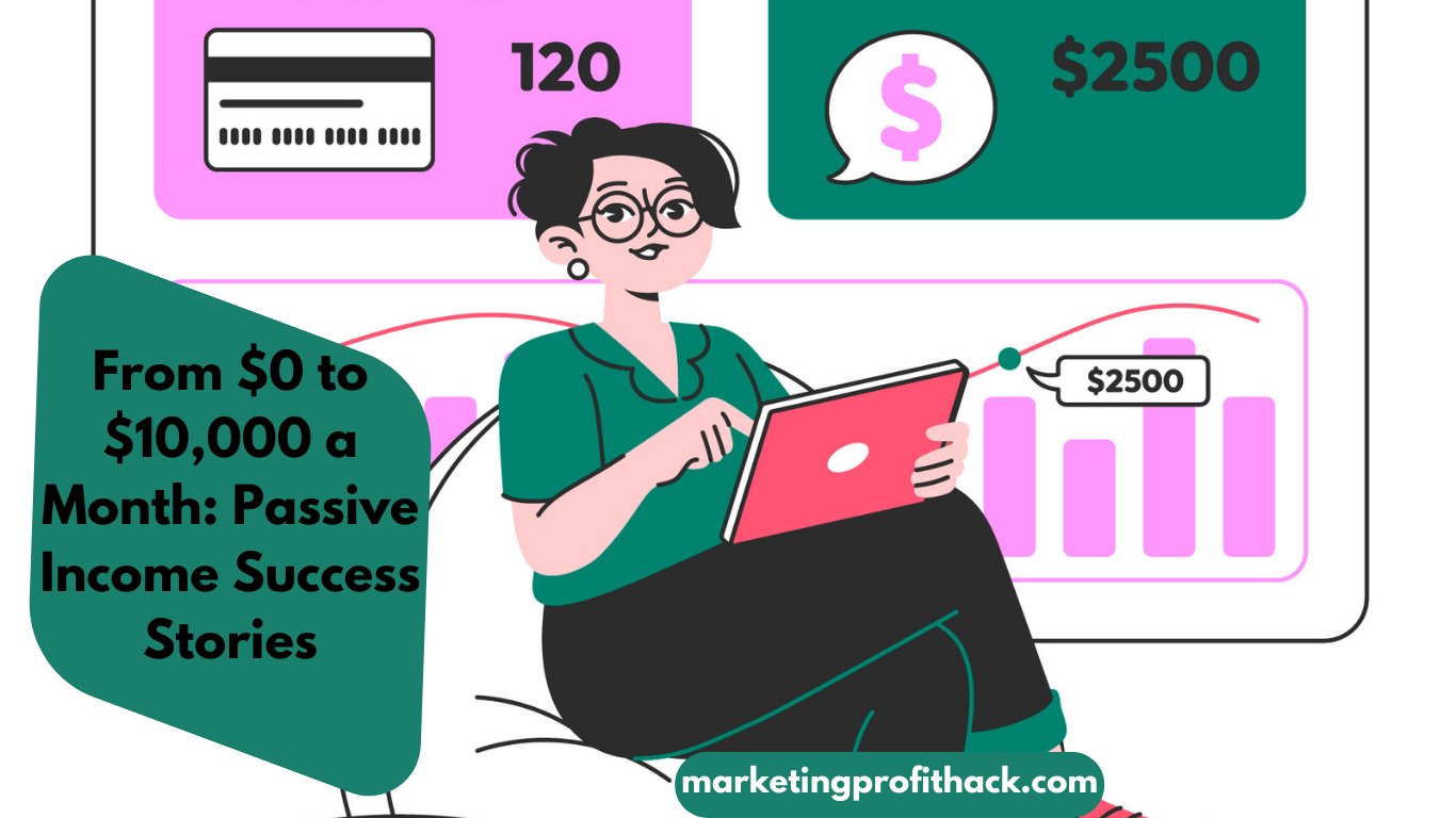 From $0 to $10,000 a Month: Passive Income Success Stories
