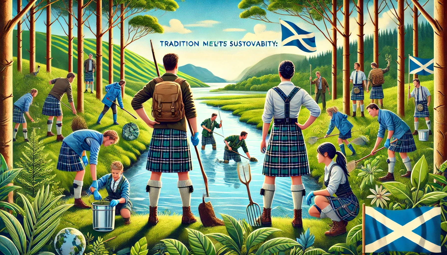 How Kilts Are Used in Environmental and Nature Advocacy Events