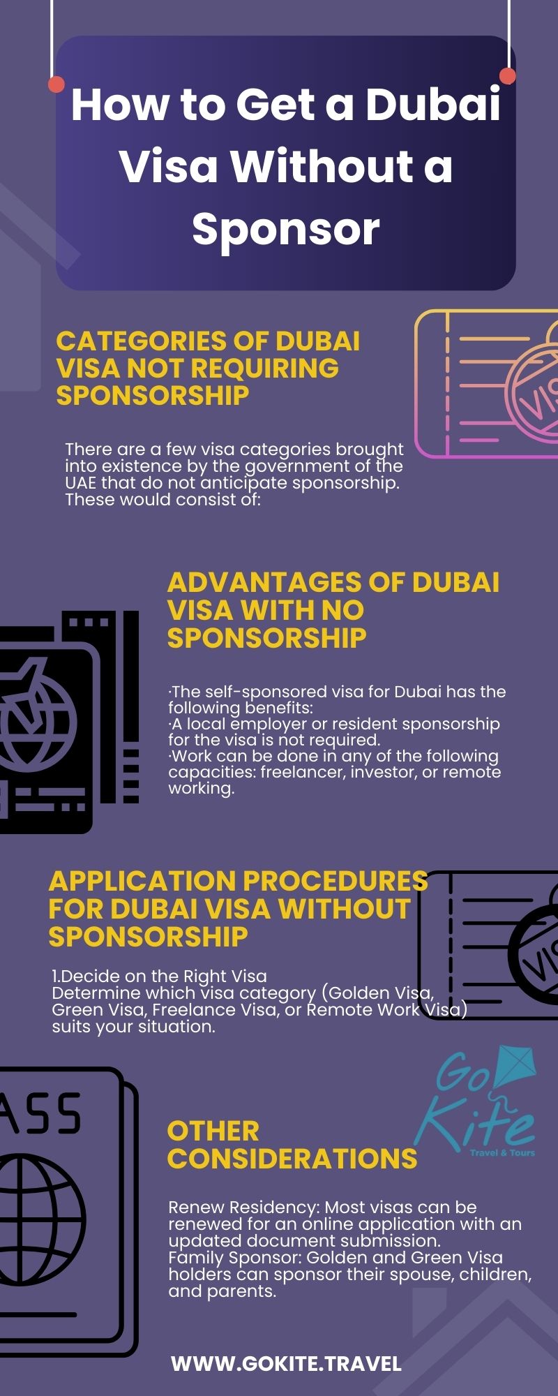 How to Get a Dubai Visa Without a Sponsor