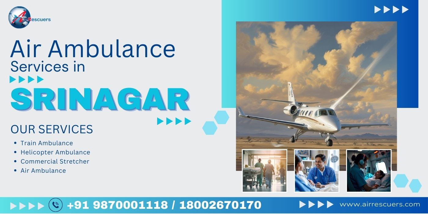 Air Ambulance services in Srinagar
