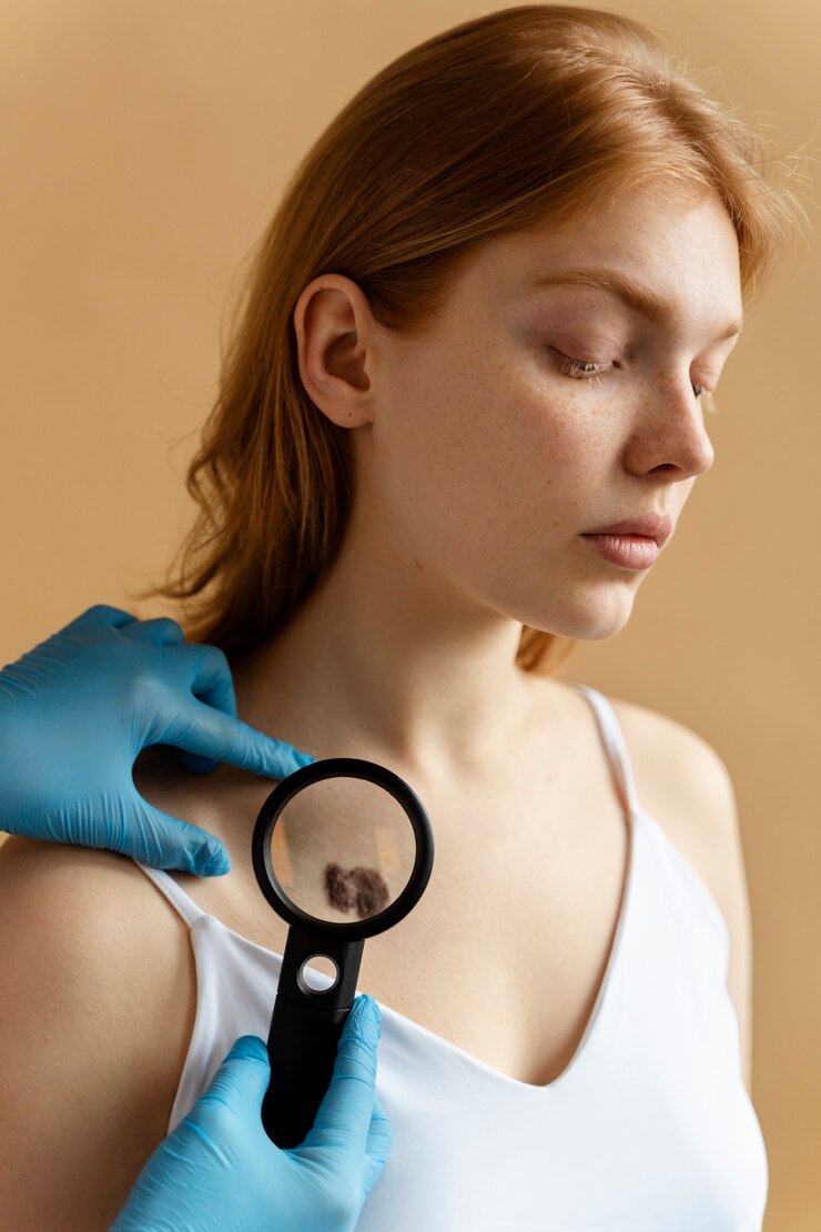What is the procedure for removing a mole?
