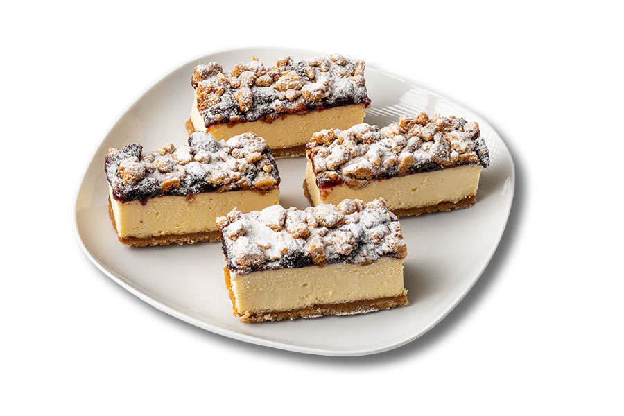Cherry's Cheesecakes | The Best Cherry Crumble Cheesecake Online