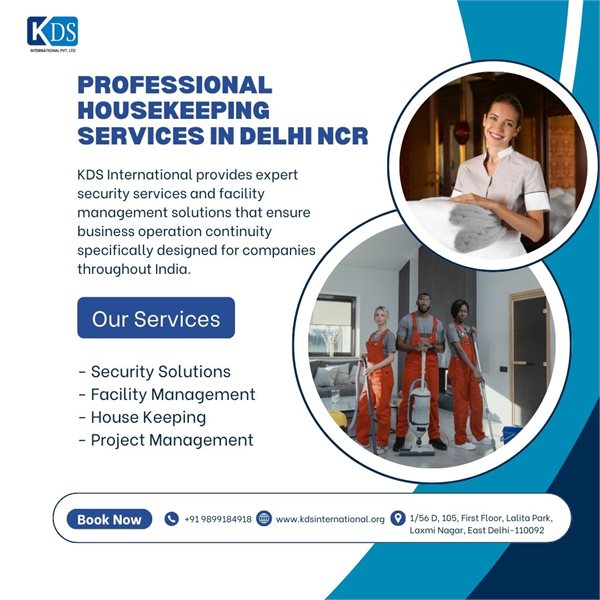 Housekeeping services to keep things neat.