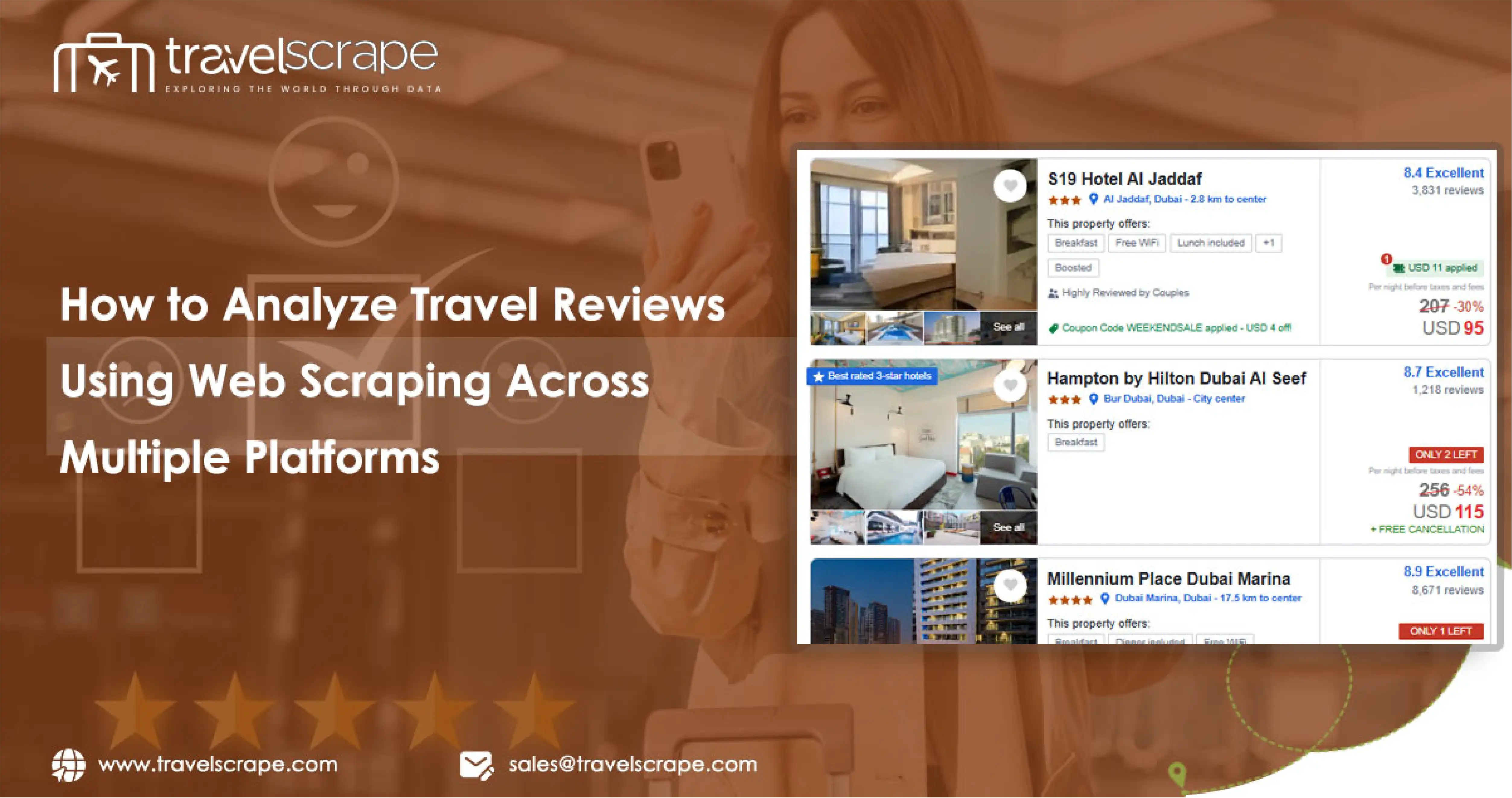 Analyze Travel Reviews Using Web Scraping Efficiently