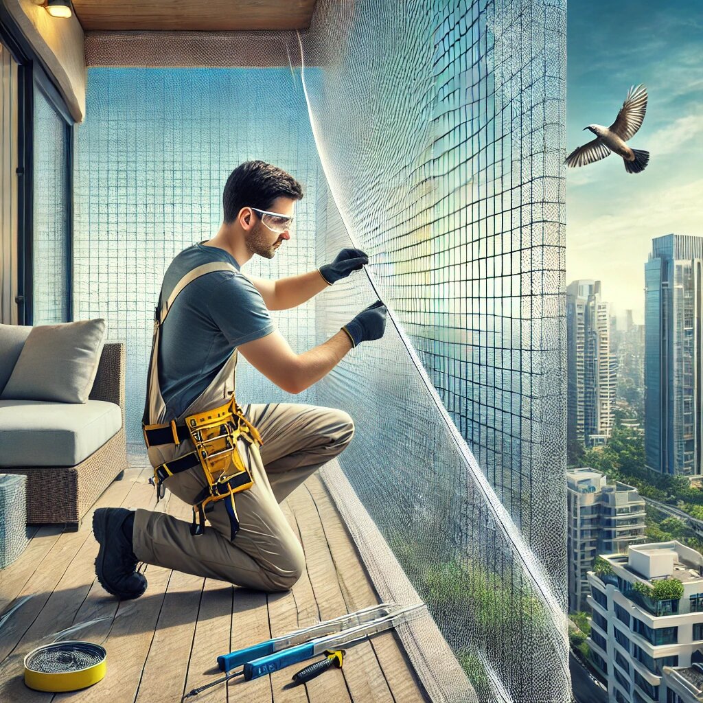 Anti-Bird Net in Gurgaon – Keep Your Space Clean & Safe!