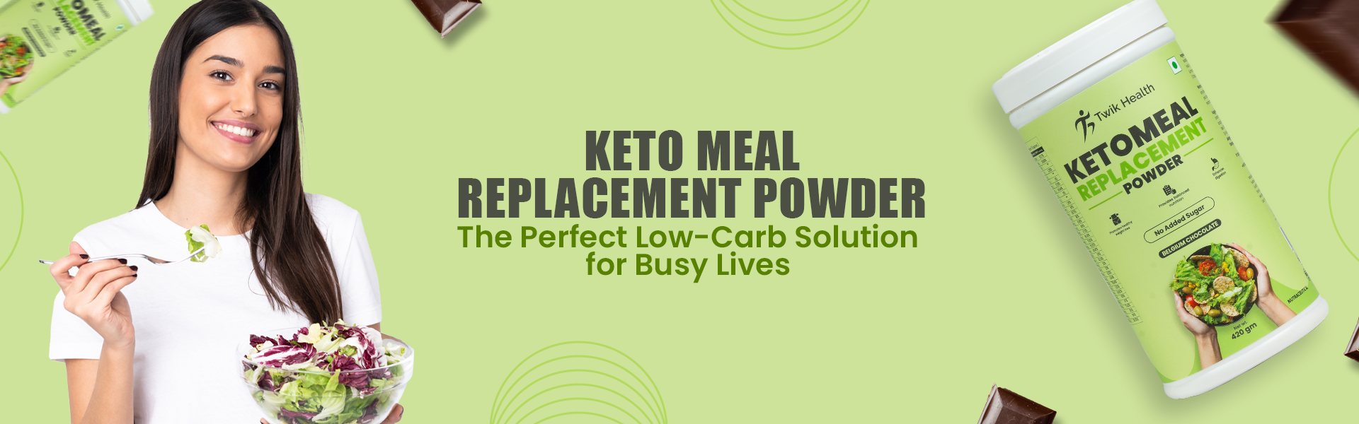 Keto Meal Replacement Powder: The Perfect Low-Carb Solution for Busy Lives