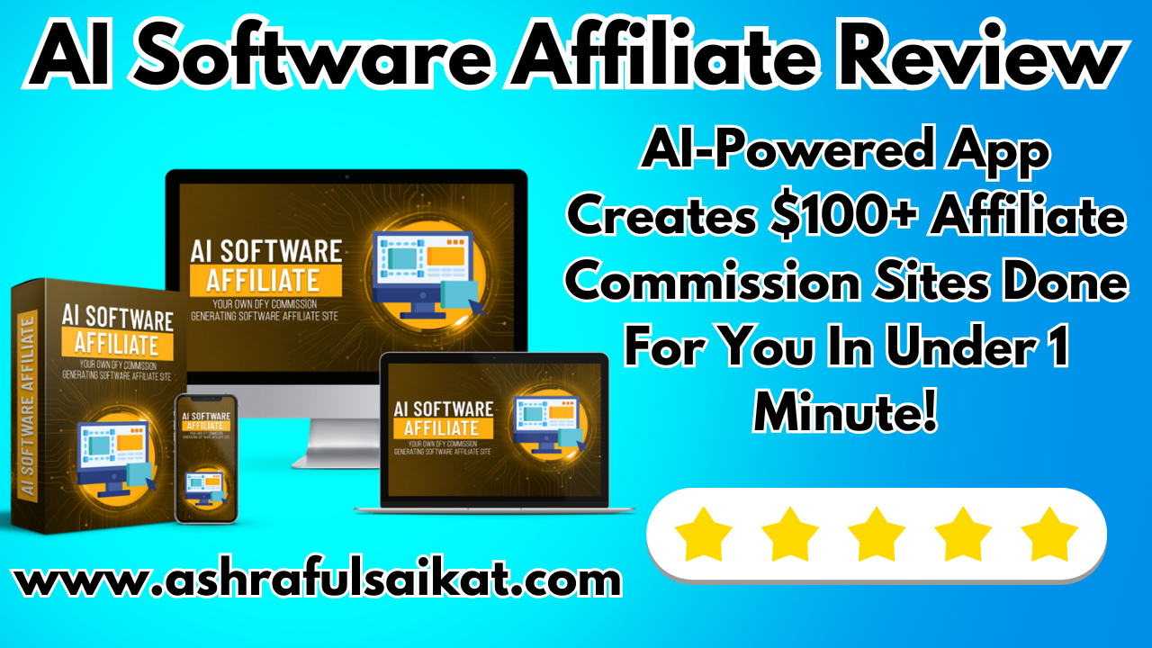 AI Software Affiliate Review - Start Earning Commissions