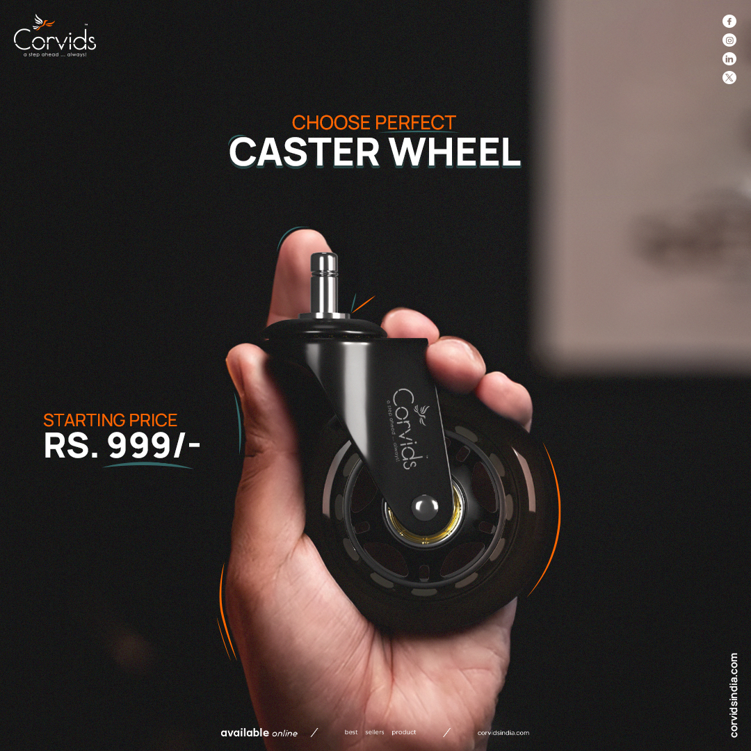 Best Castor Wheels in India – Heavy-Duty, Durable & Smooth Mobility | Corvids India