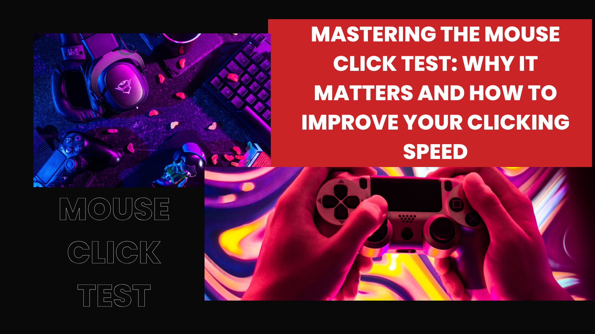 Mastering the Mouse Click Test: Why It Matters and How to Improve Your Clicking Speed