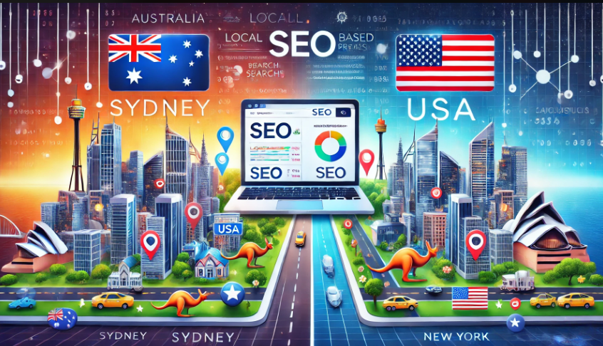 Best Local SEO Practices for Businesses in Australia vs. USA