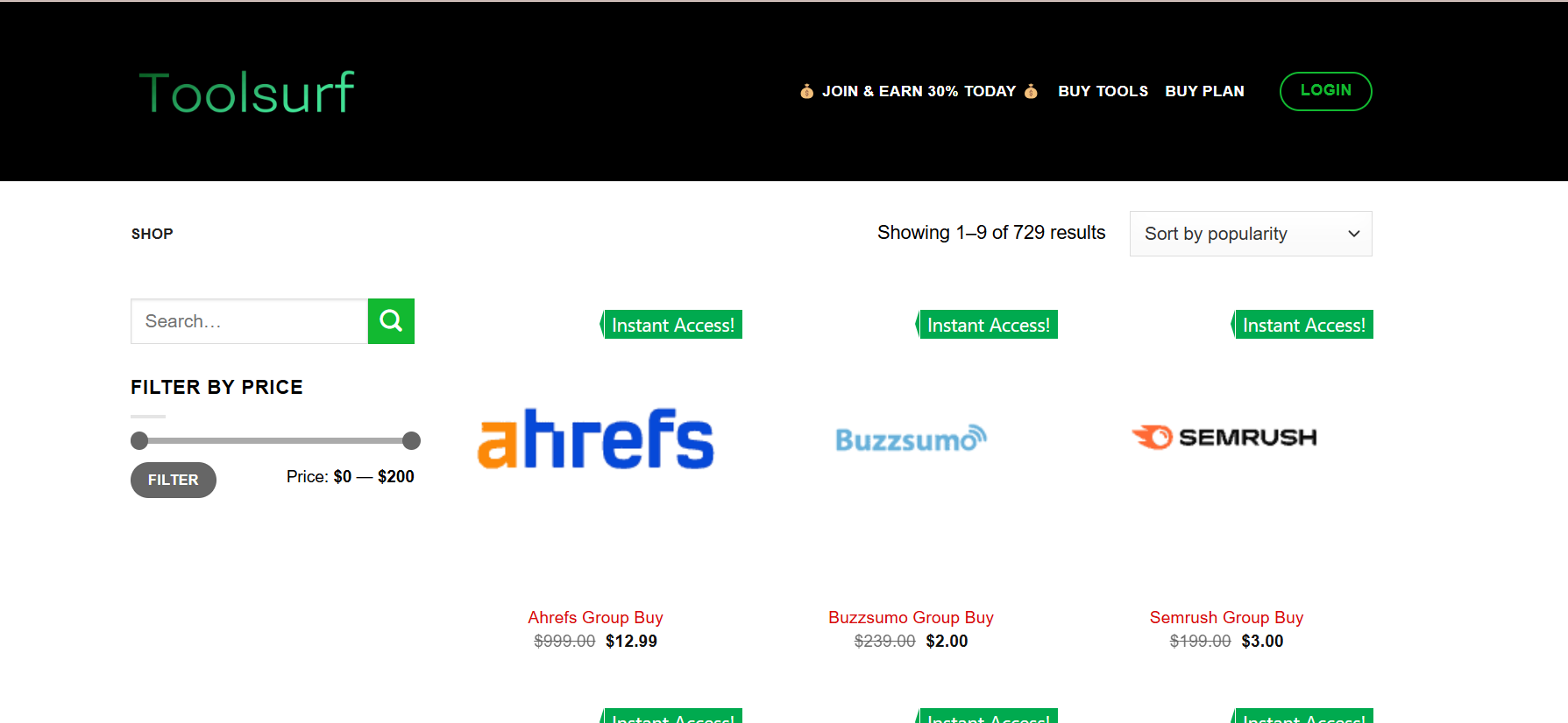 Toolsurf Review: The Ultimate SEO Group Buy Platform