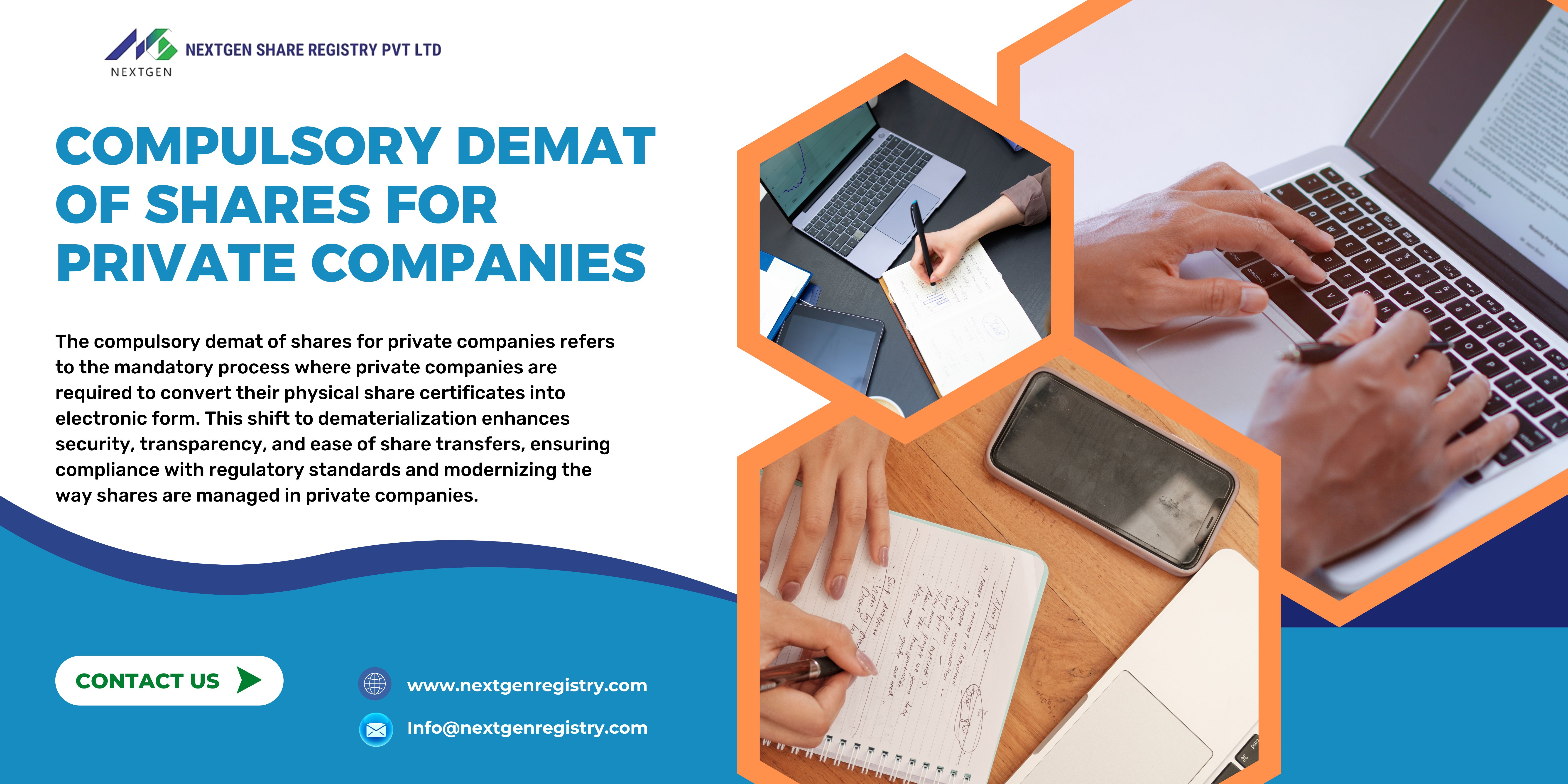NextgenRegistry: A Guide to the Compulsory Demat of Shares for Private Companies and Getting an ISIN