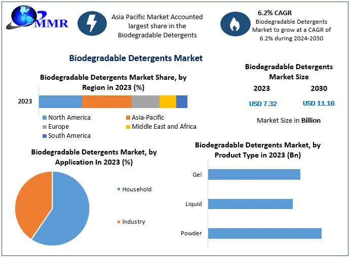 Biodegradable Detergents Market Growth Exclusive Study on Upcoming Trends and Growth Opportunities-2030