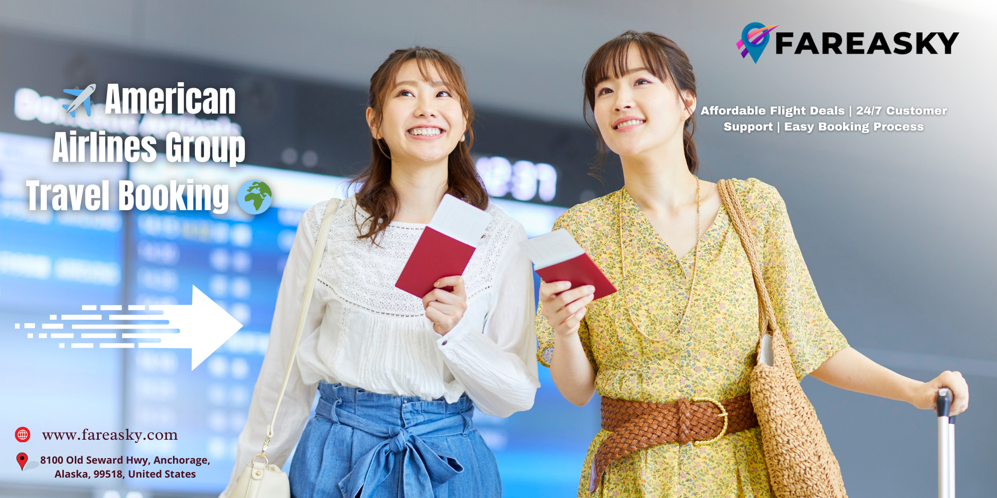 American Airlines Group Booking, Travel & Reservations