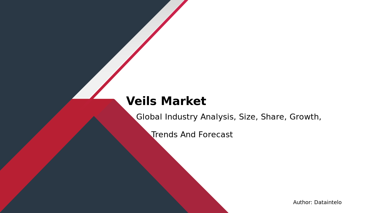 Veils Market Investment Trends & Growth Insights 2032