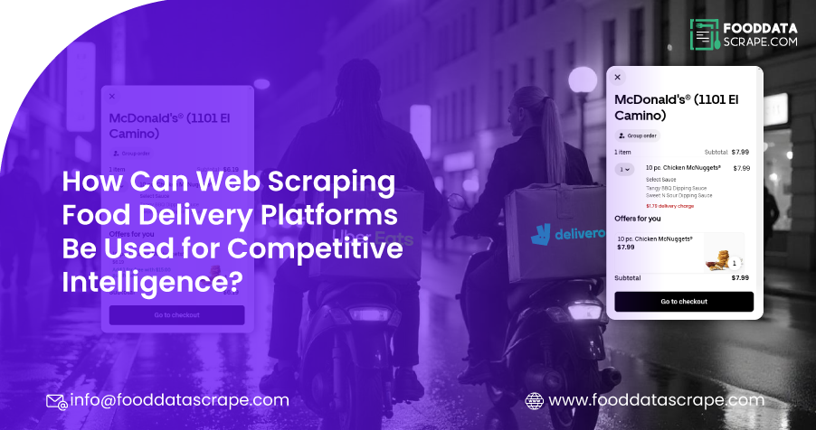 Web Scraping Food Delivery Platforms for Competitive Intelligence