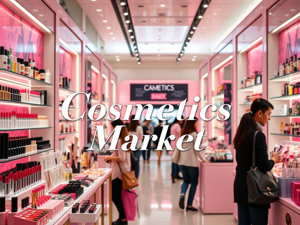 Cosmetics Market Upcoming Trends and Developments Regional Forecast to 2032