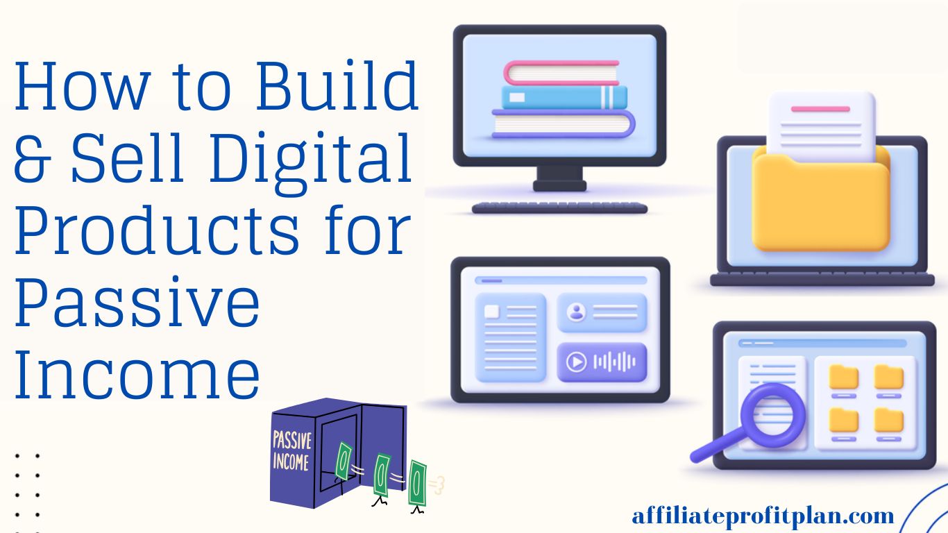 How to Build & Sell Digital Products for Passive Income