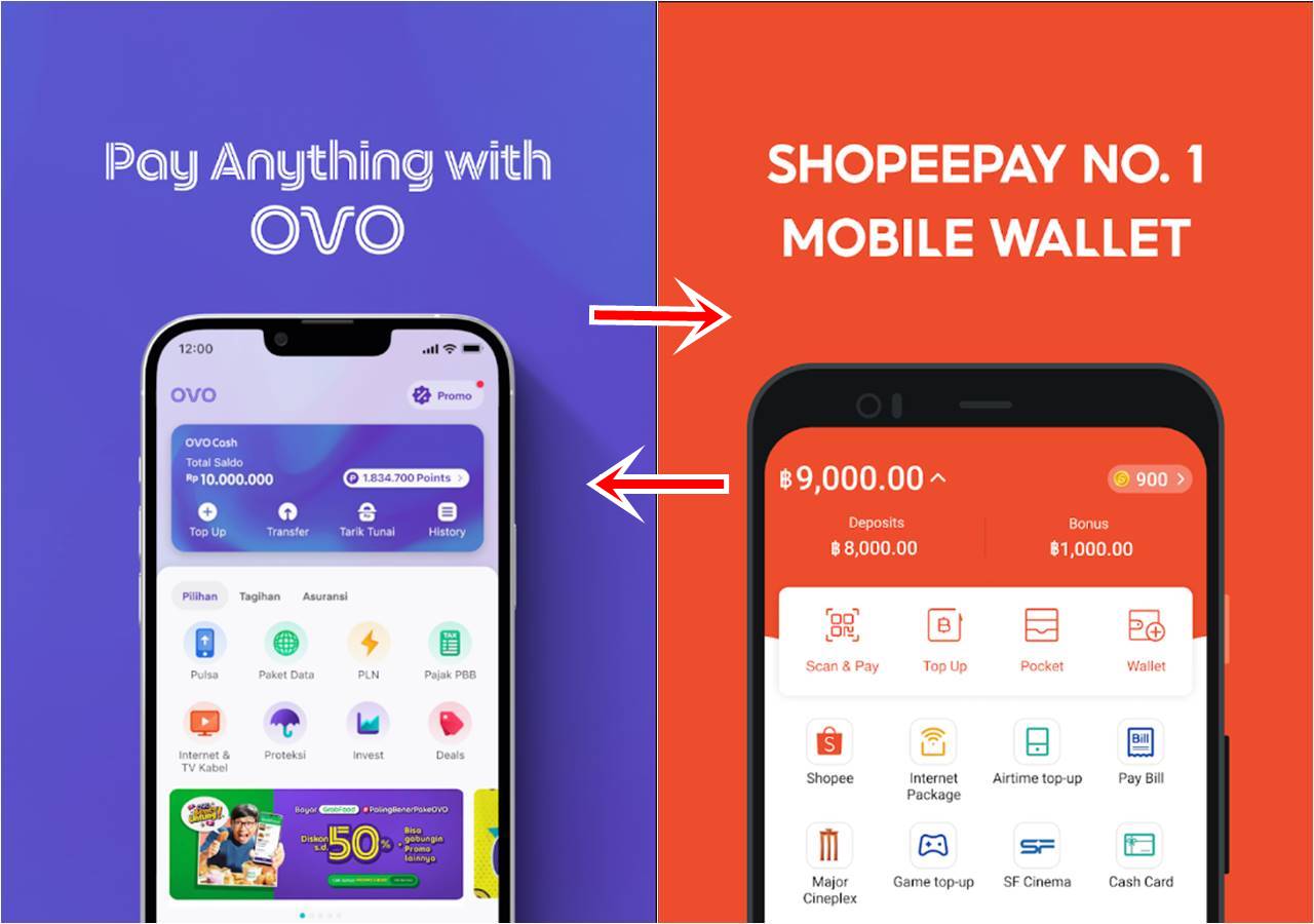 ShopeePay vs OVO Mana yang Lebih Menguntungkan