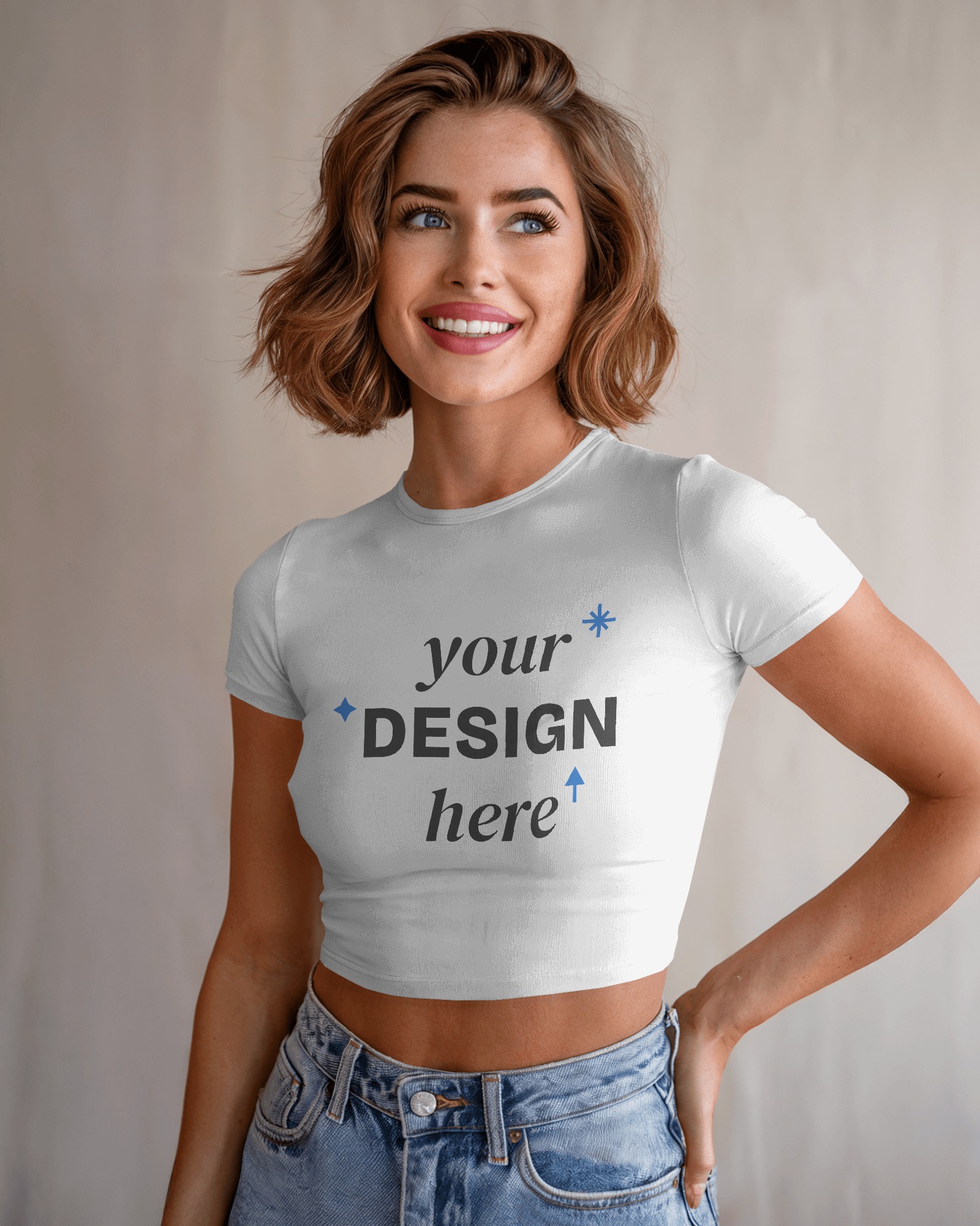 Role of Crop Top Mockups in Social Media Advertising