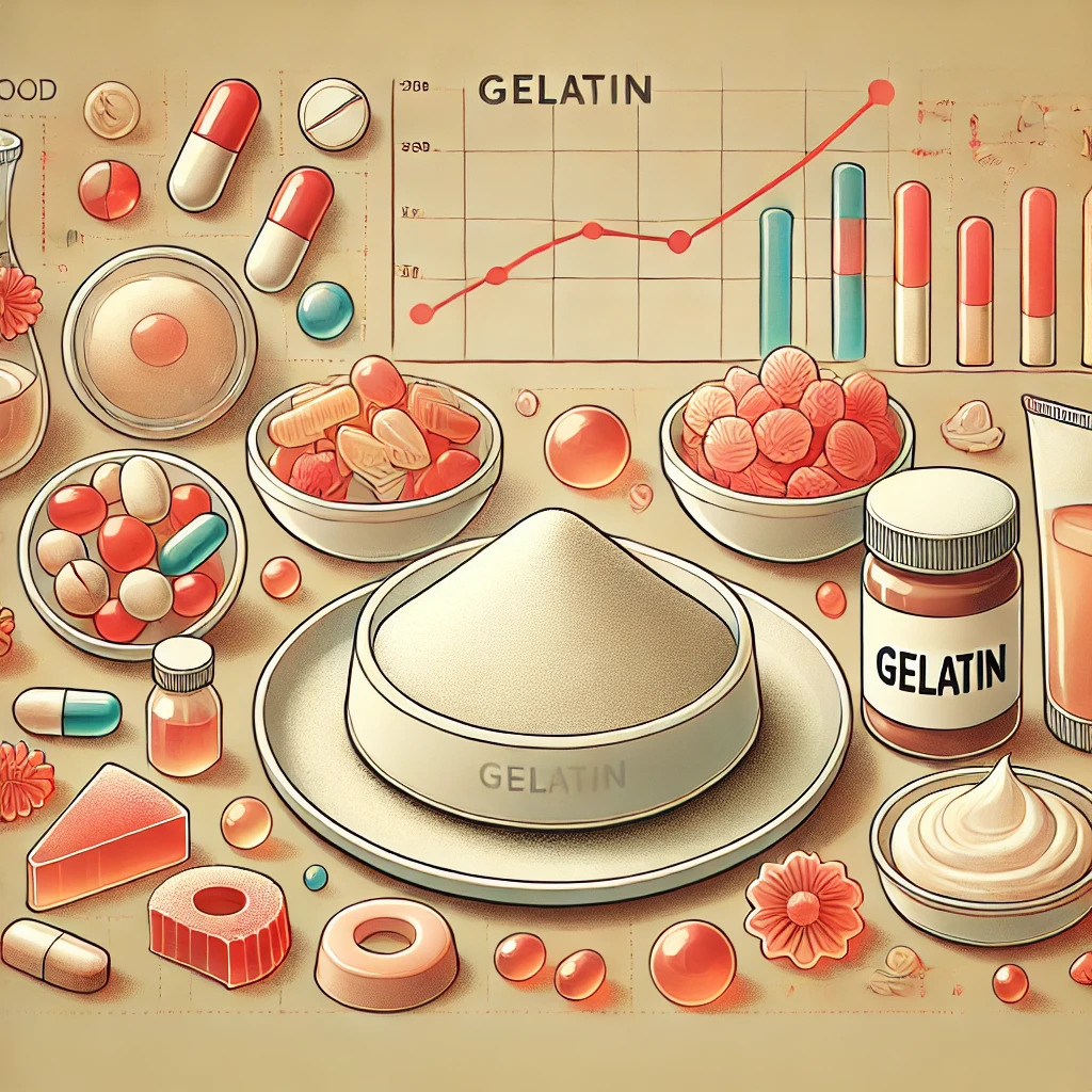 Gelatin Market Opportunities, Key Trends, and Industry Analysis, 2032