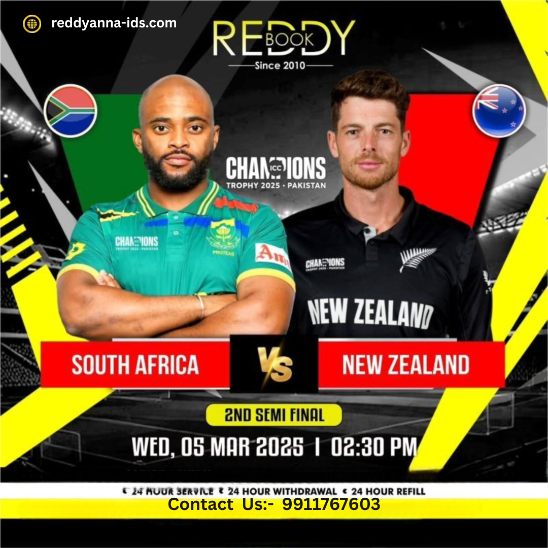 Road to Victory with Reddy Book ID : How Both Teams Can Secure a Spot in the ICC Champions Trophy Final 2025.