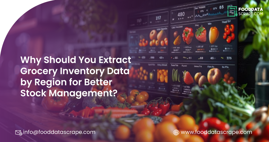 Extract Grocery Inventory Data by Region for Stock Management