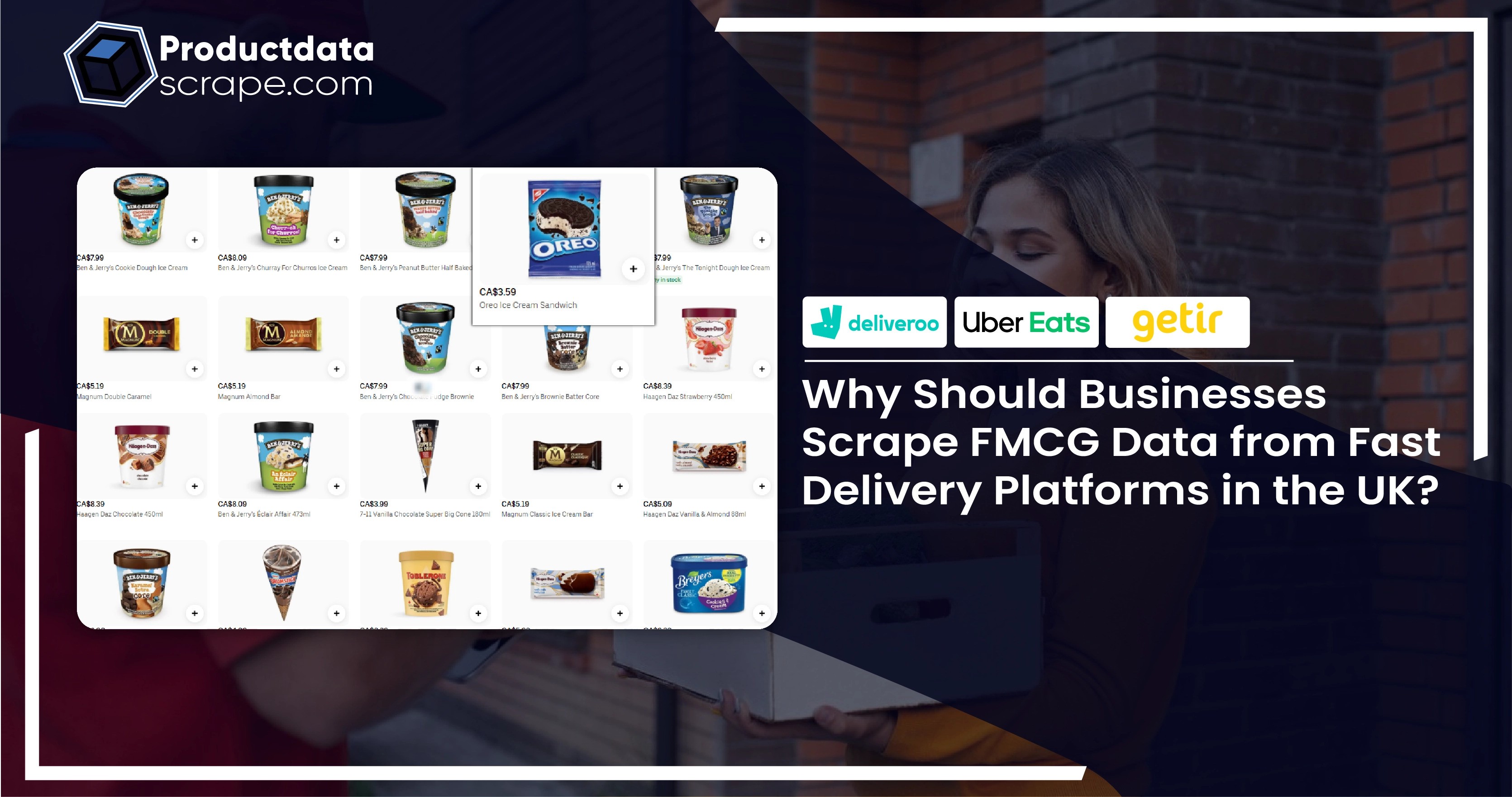 Reasons to Scrape FMCG Data from Fast Delivery Platforms in the UK