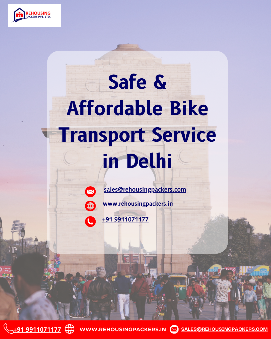 Doorstep Bike Shifting Service