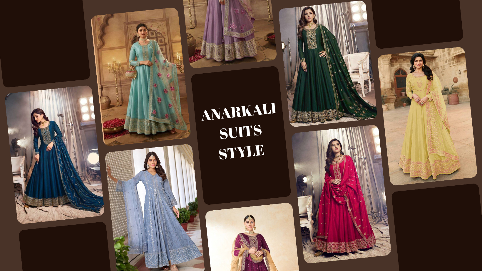 Latest Anarkali Suits Designs for Women in 2025