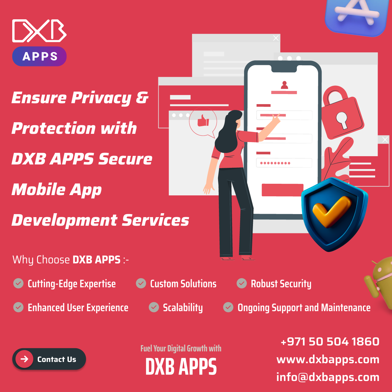 Building success through excellent Mobile App Development Abu Dhabi solutions by DXB APPS
