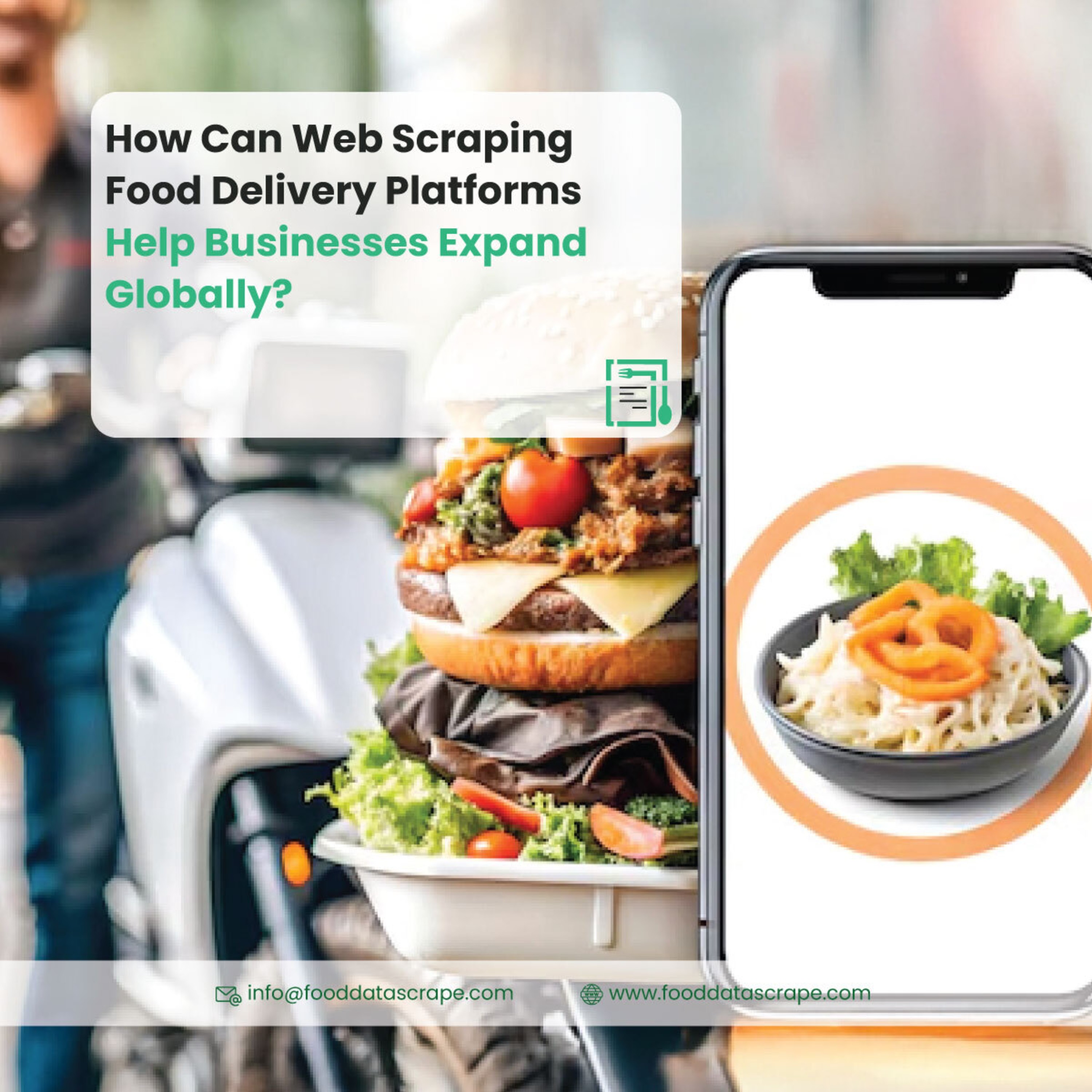 Web Scraping Food Delivery Platforms for Global Expansion