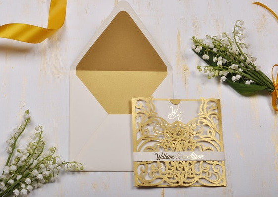 Gold Foil Invites: Why They’re Perfect for Weddings, Parties, and More