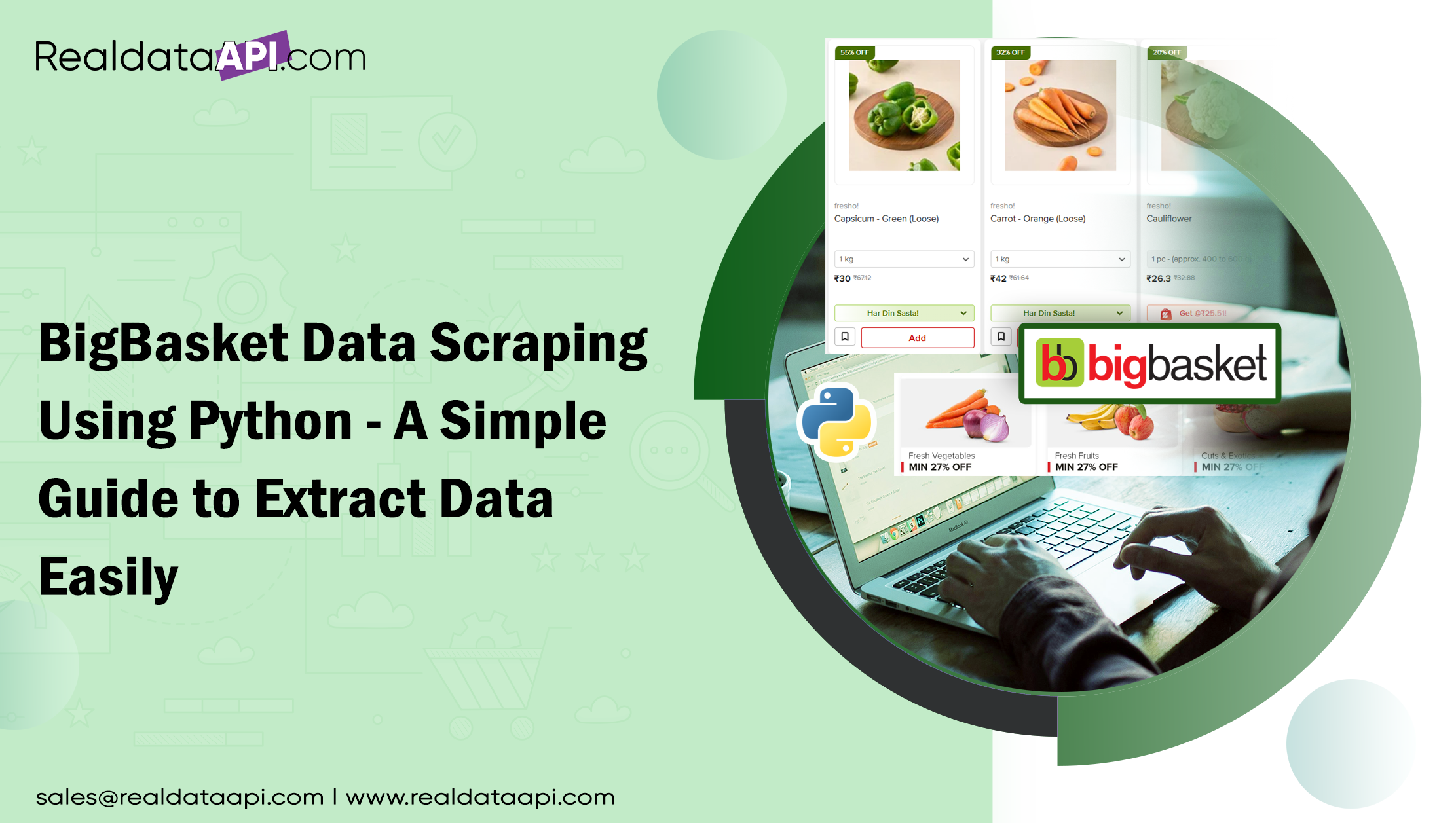 BigBasket Data Scraping Using Python – Easy Guide