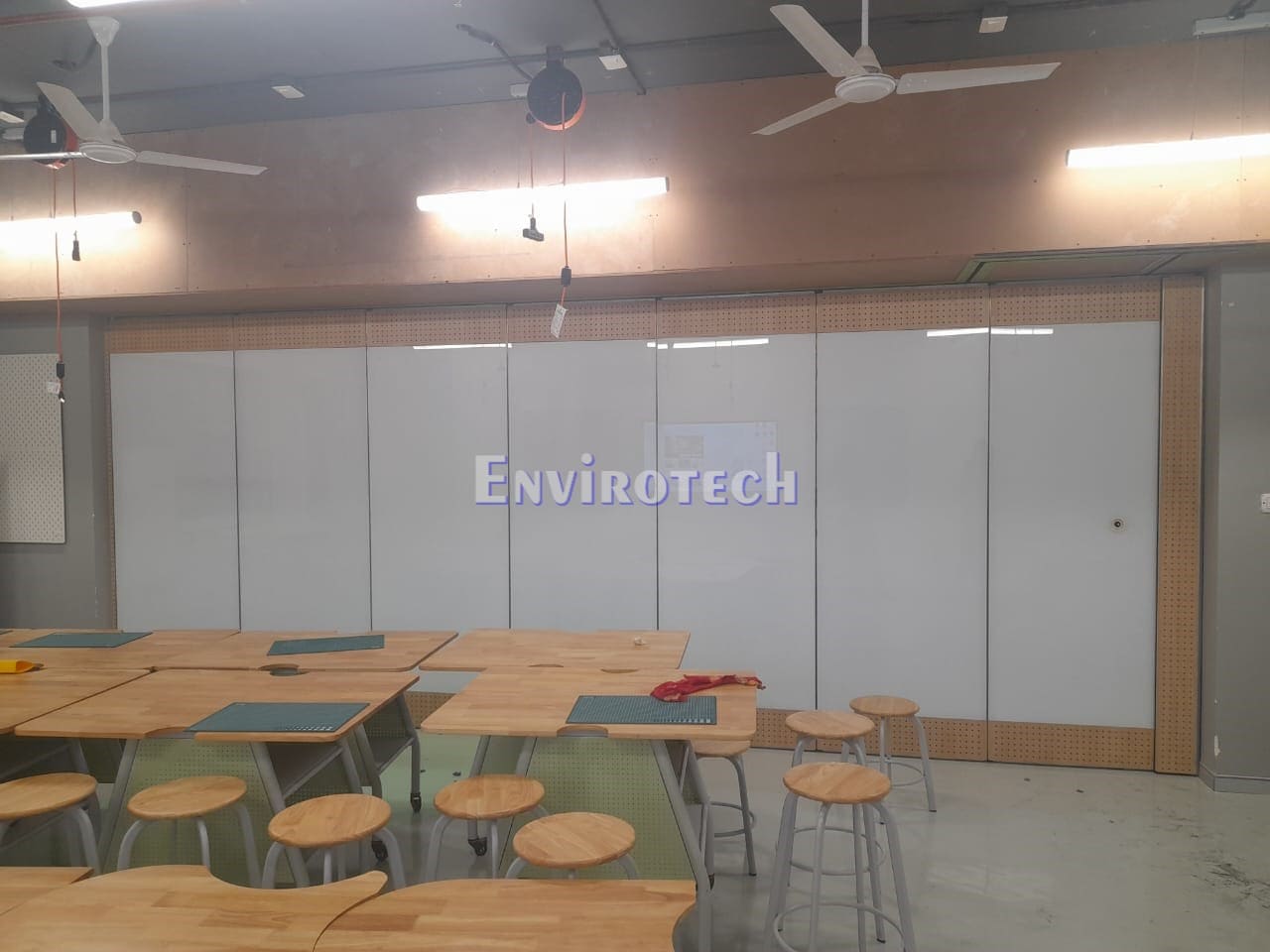 Acoustic Sliding Folding Partition & Movable Acoustic Wall Partitions by Envirotech Systems Limited
